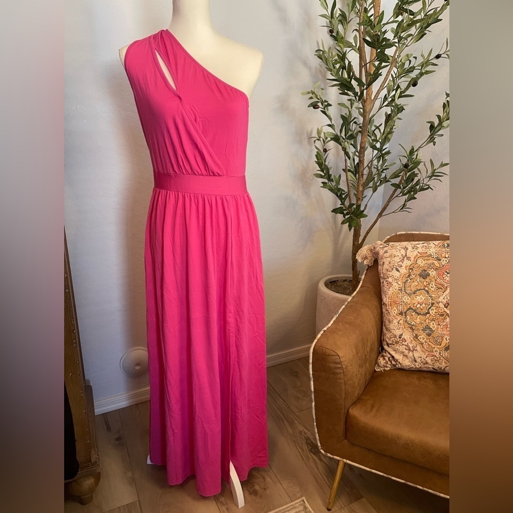 Women’s one shoulder maxi dress